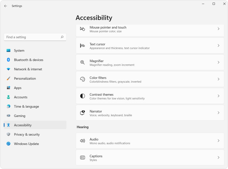 Windows 11 - Centre For Accessibility Australia