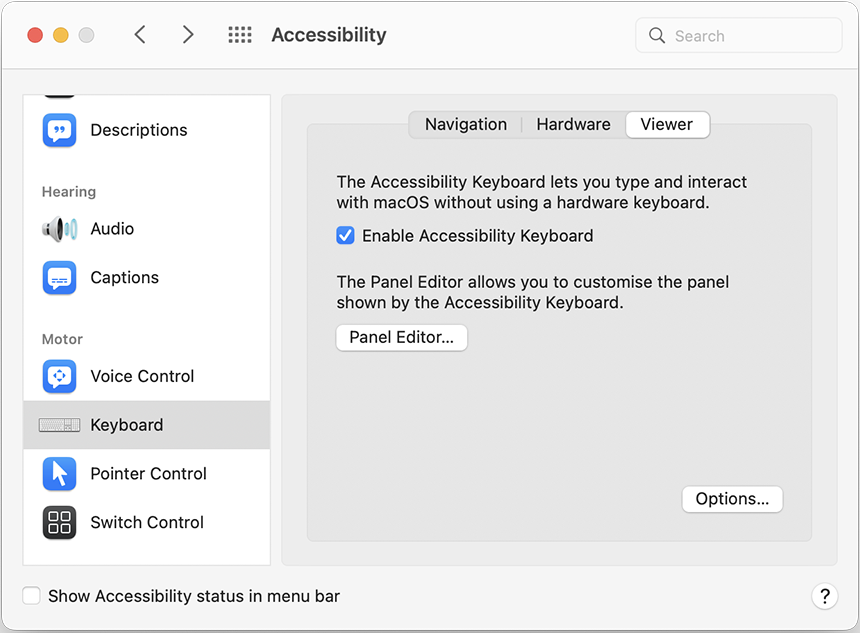 Mac OS - Centre For Accessibility Australia