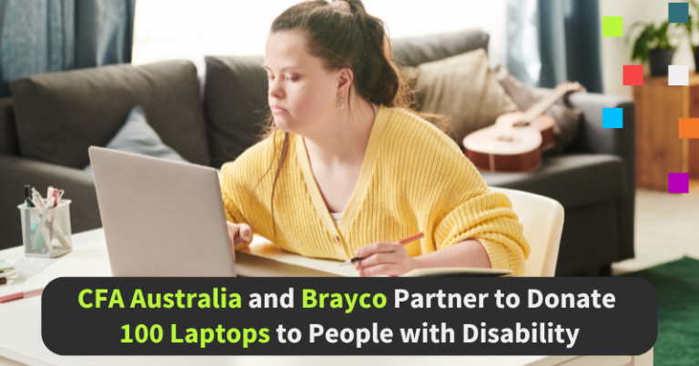 CFA Australia and Brayco Partner to Donate 100 Laptops to People with ...